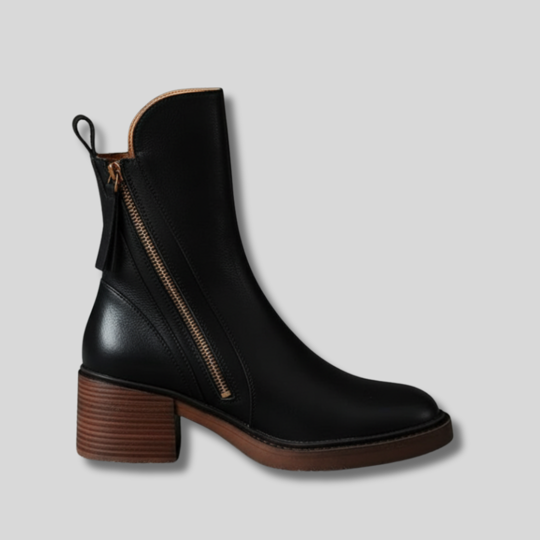 Valorine™ | Elegant Leather Boots