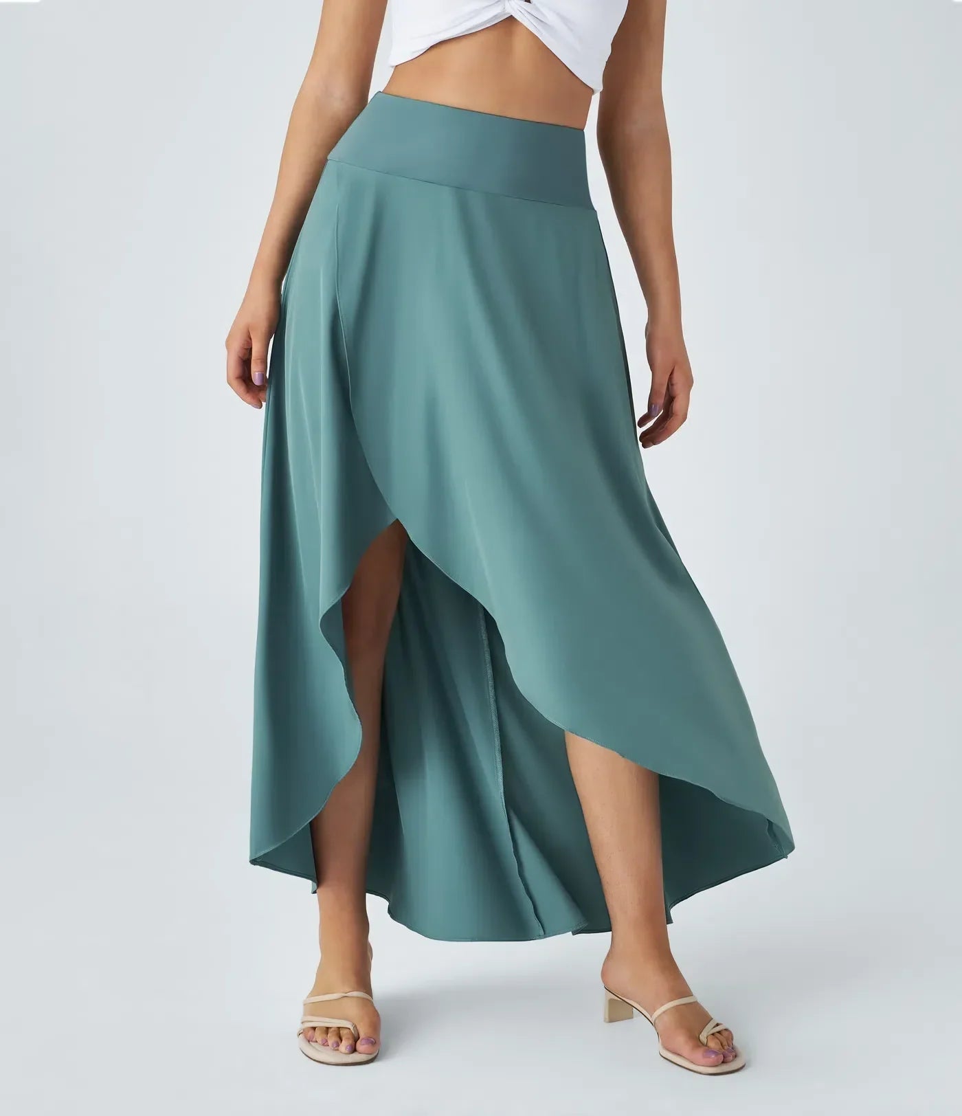 Natalia | Split Comfortable Skirt