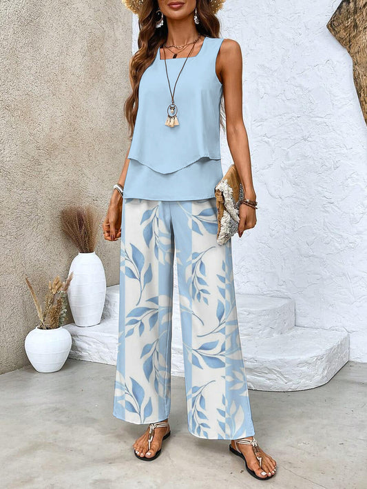 Marina™ | Elegant Summer Set (pants+top)