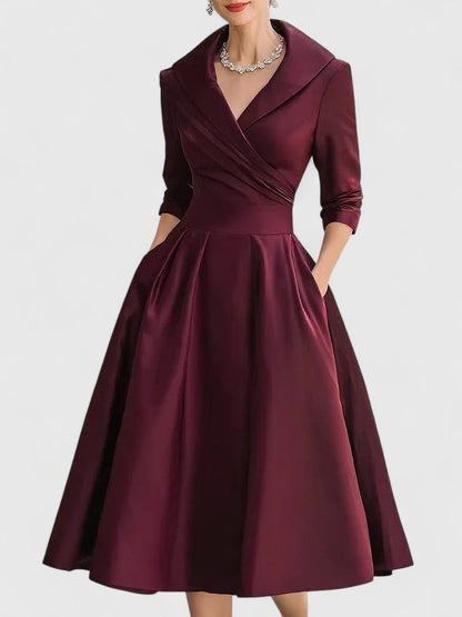 Bellamyra | Elegant Midi Dress