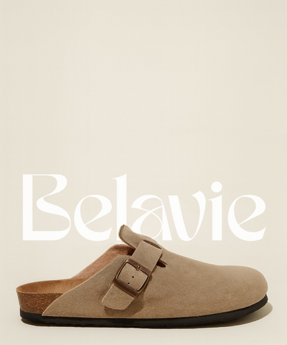 Genuine Suede Clogs by Belavie