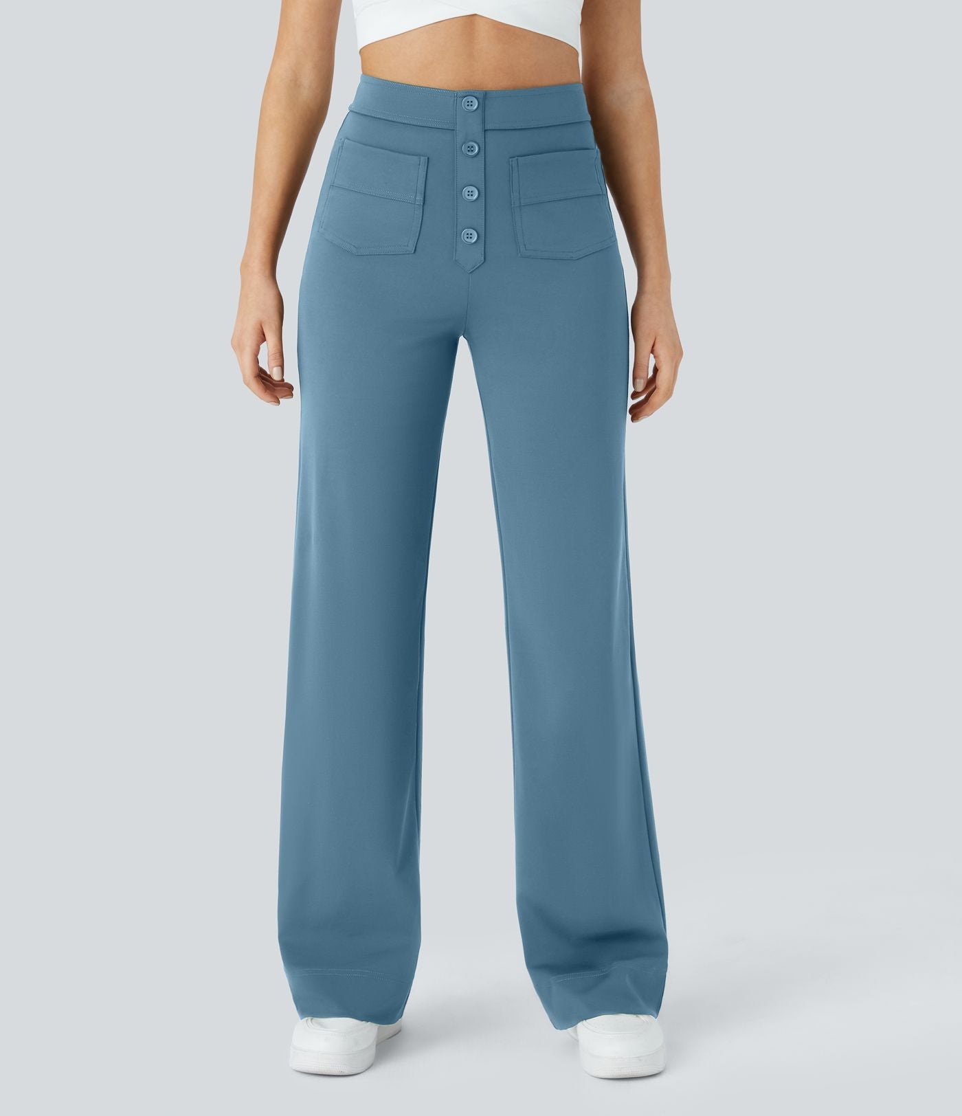 Jade | Flexible High-Waisted Pants