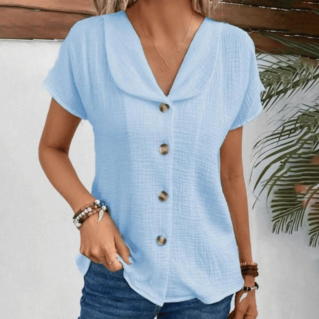 SofiaBianchi™ | Collared Blouse