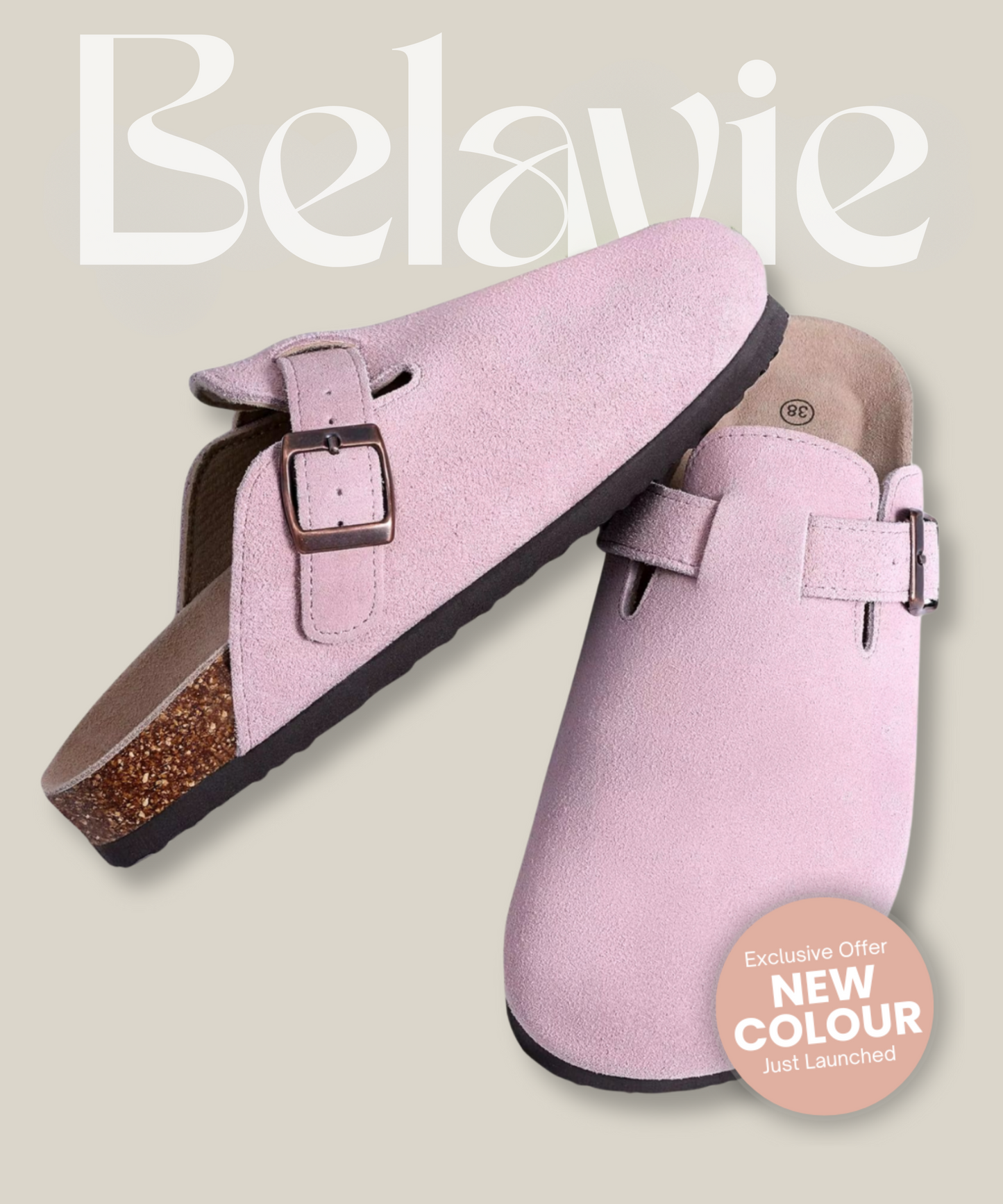 Genuine Suede Clogs by Belavie