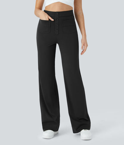 Jade | Flexible High-Waisted Pants