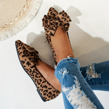 Lina | Ballerina with leopard print and playful bow