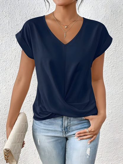 Ziva | Casual T-shirt with a V-neck