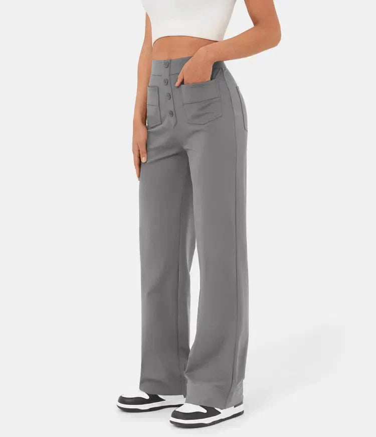 Jade | Flexible High-Waisted Pants