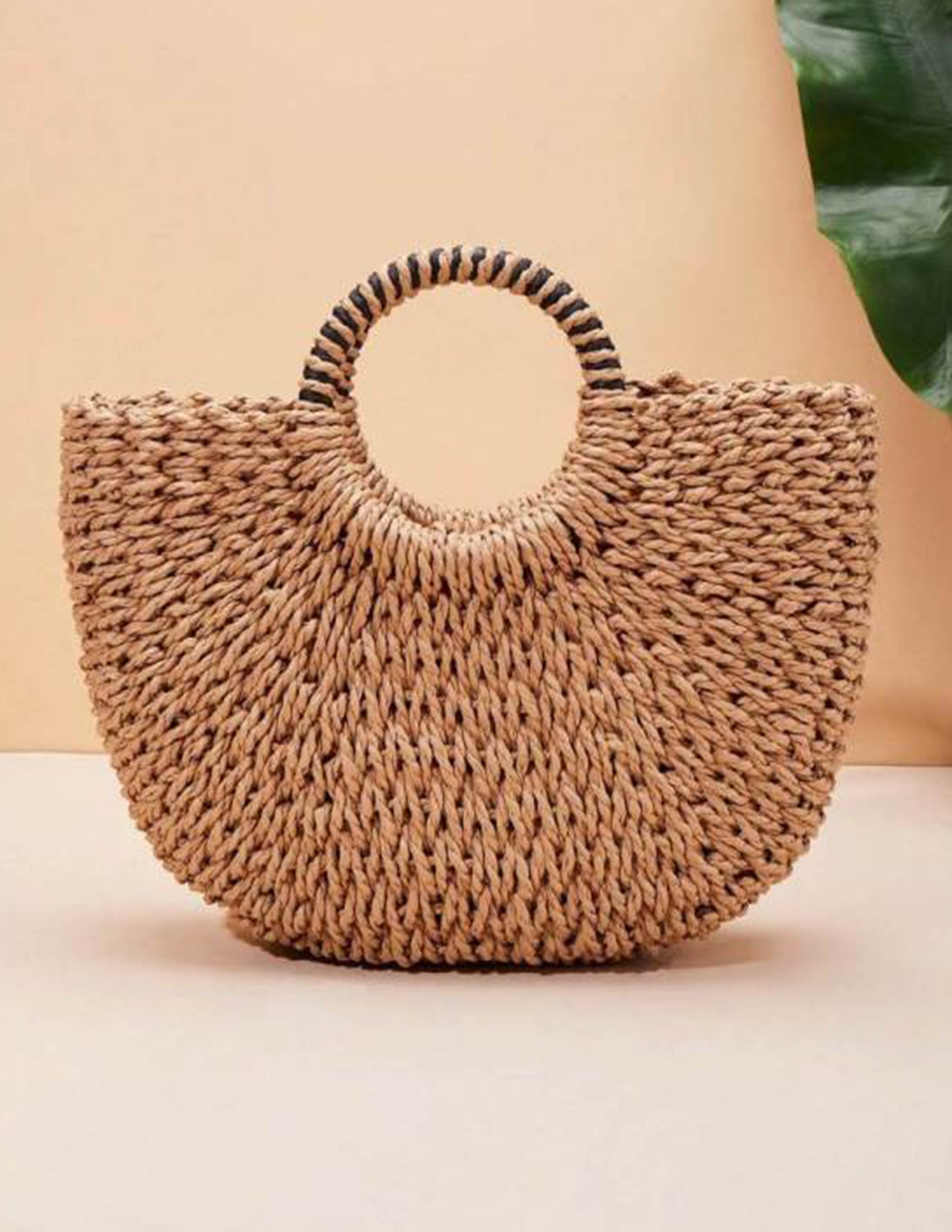 Decorative Straw Bag